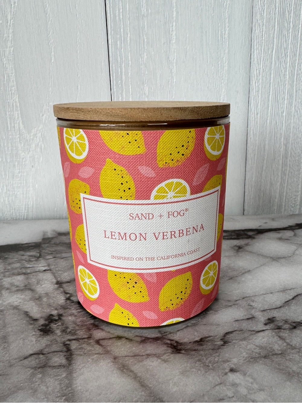 Sand + Fog Lemon Verbena scented candle